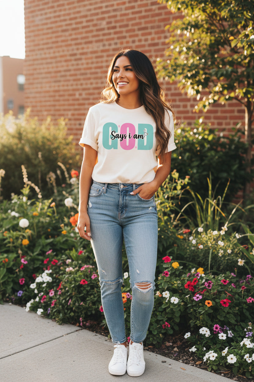 God says I am Graphic Tee